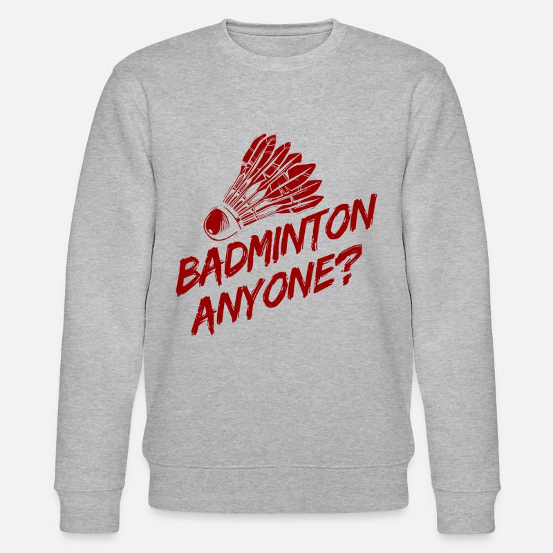 Badminton - Stanley/Stella Unisex Bio-Sweatshirt CHANGER  - Grau meliert