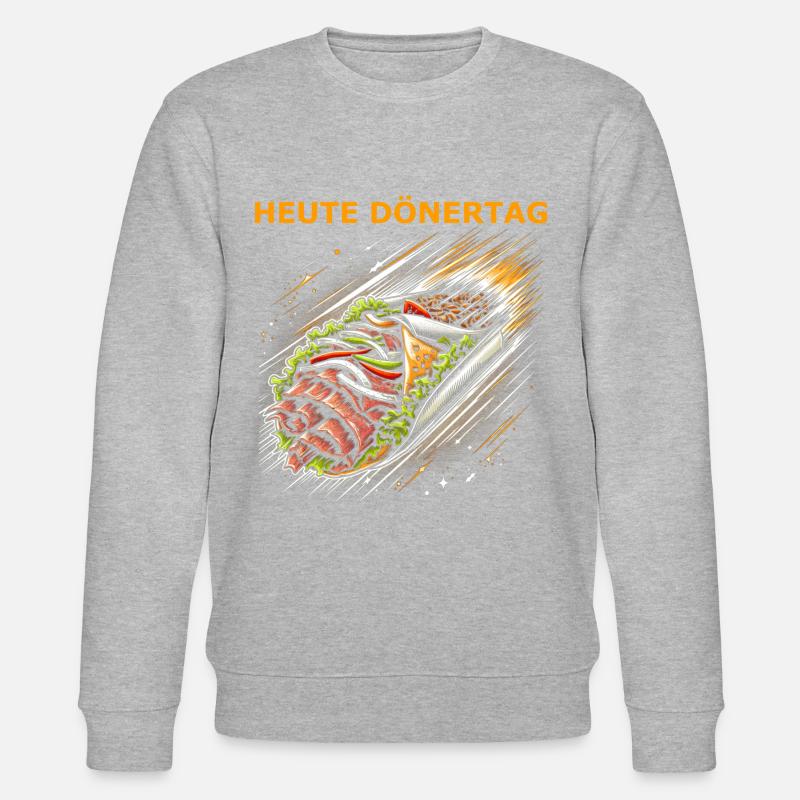 Döner - Stanley/Stella Unisex Bio-Sweatshirt CHANGER  - Grau meliert