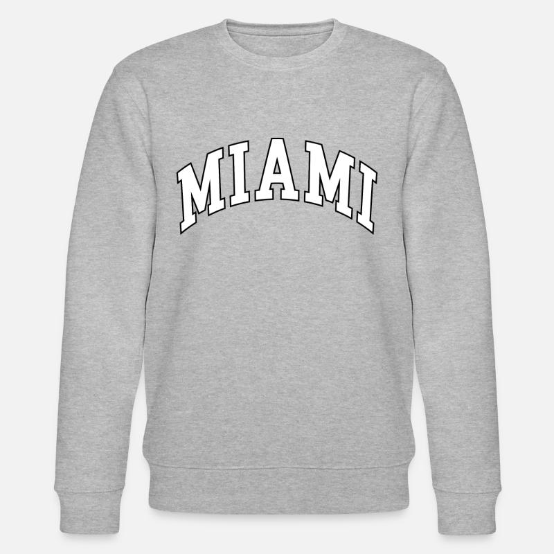 Miami - Stanley/Stella Unisex Bio-Sweatshirt CHANGER  - Grau meliert