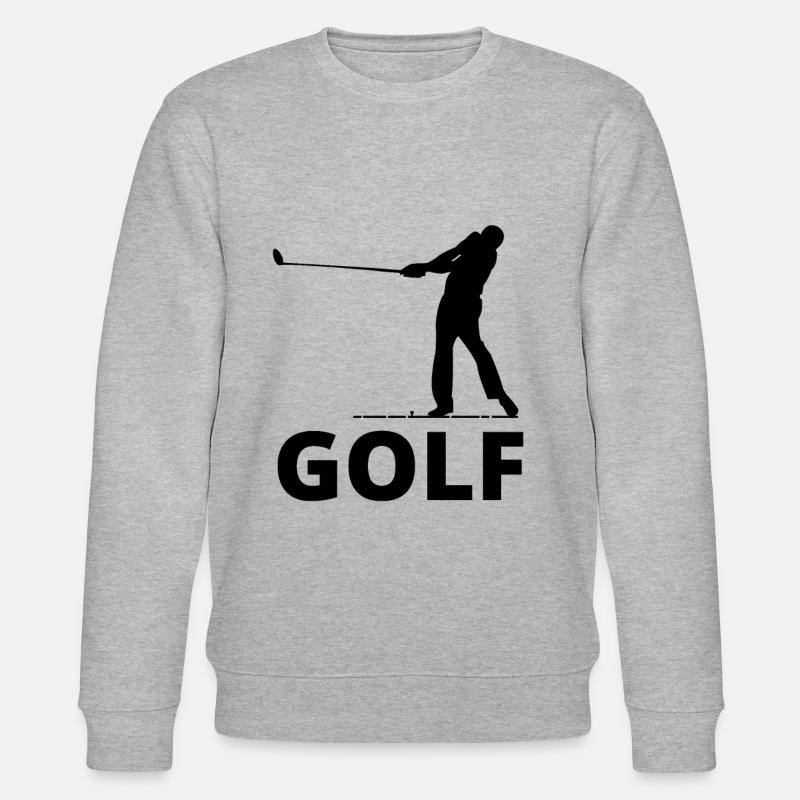 Le golf - Sweat bio CHANGER Stanley/Stella Unisexe - gris chiné