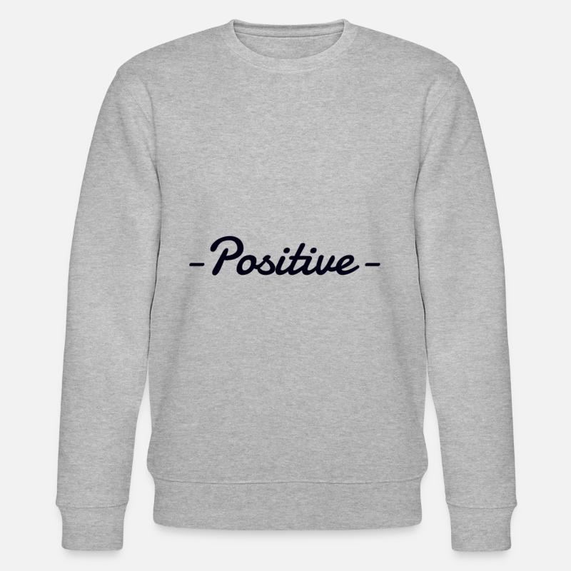 Positiv - Stanley/Stella Unisex Bio-Sweatshirt CHANGER  - Grau meliert