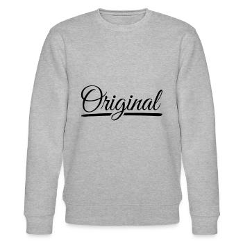 Original - Stanley/Stella Unisex Bio-Sweatshirt CHANGER  - Grau meliert - Vorne - Nik (191cm) & Marisol (170cm)