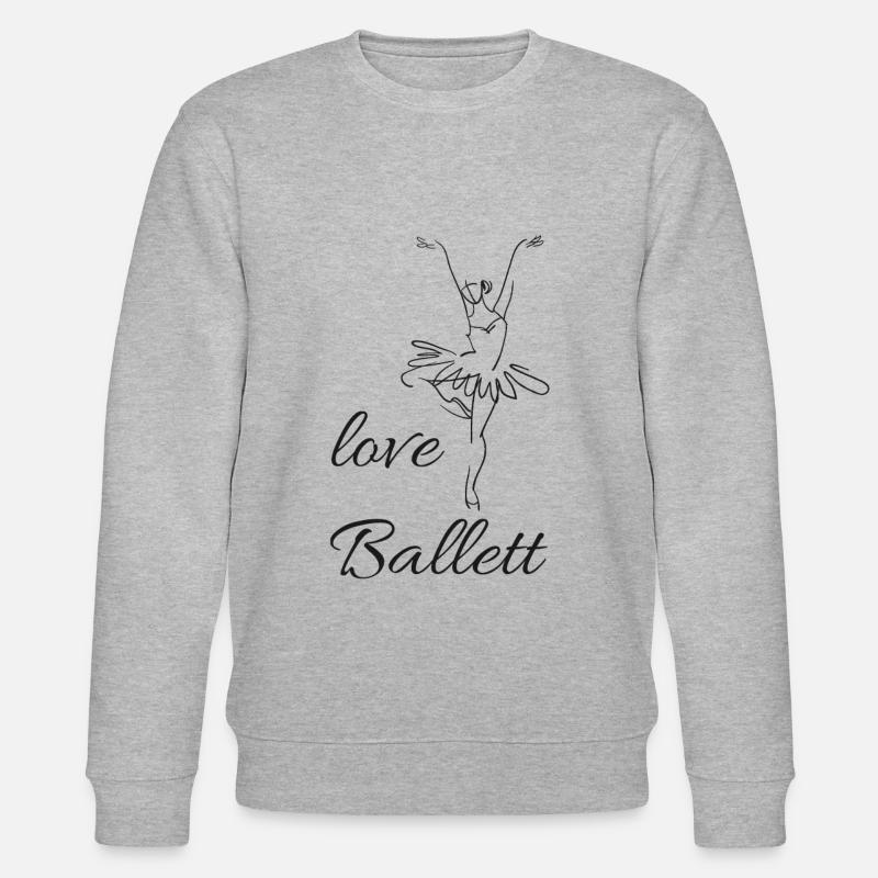 ballet - Sweat bio CHANGER Stanley/Stella Unisexe - gris chiné