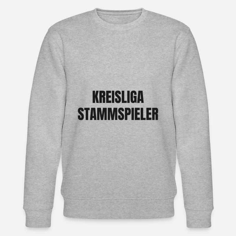 Kreisliga - Stanley/Stella Unisex Bio-Sweatshirt CHANGER  - Grau meliert