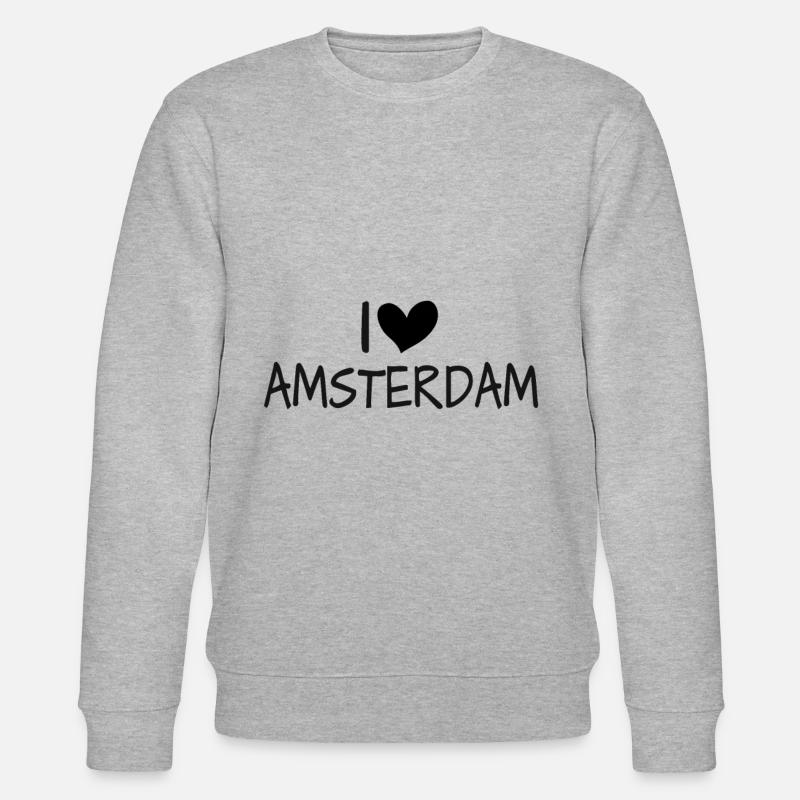 Amsterdam - Stanley/Stella Unisex Bio-Sweatshirt CHANGER  - Grau meliert