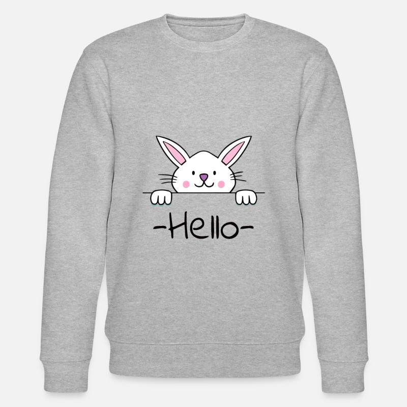 Rabbit - Stanley/Stella CHANGER Unisex Organic Sweatshirt - heather grey