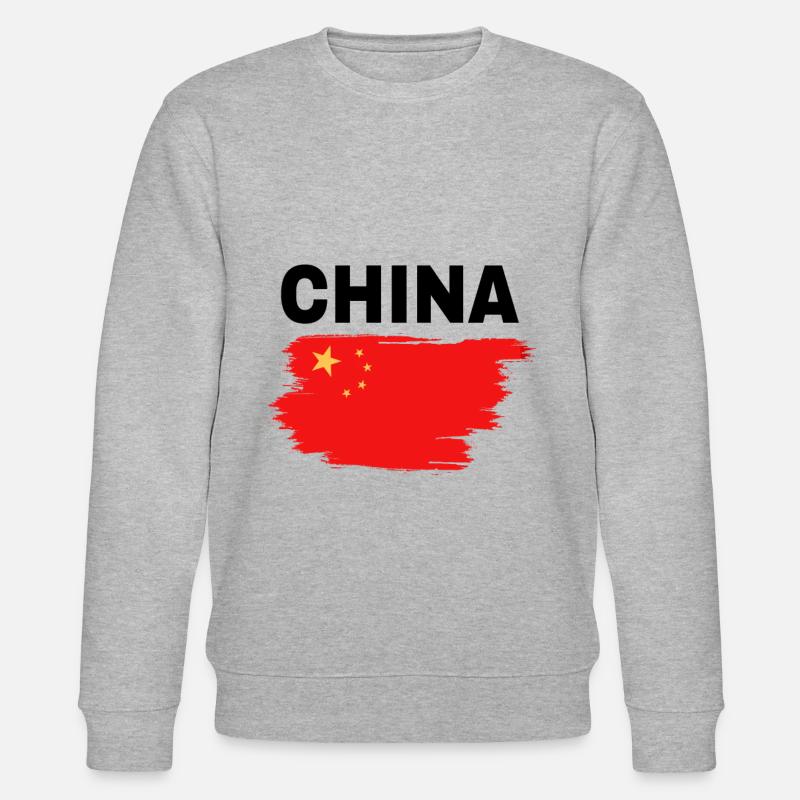 Chine - Sweat bio CHANGER Stanley/Stella Unisexe - gris chiné