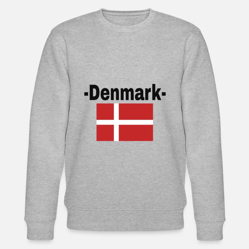 Dänemark - Stanley/Stella Unisex Bio-Sweatshirt CHANGER  - Grau meliert
