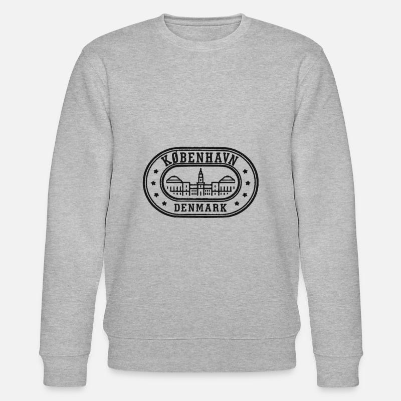 Dänemark - Stanley/Stella Unisex Bio-Sweatshirt CHANGER  - Grau meliert