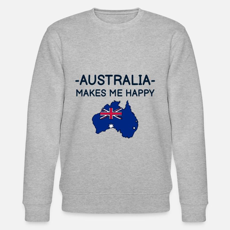Australien - Stanley/Stella Unisex Bio-Sweatshirt CHANGER  - Grau meliert
