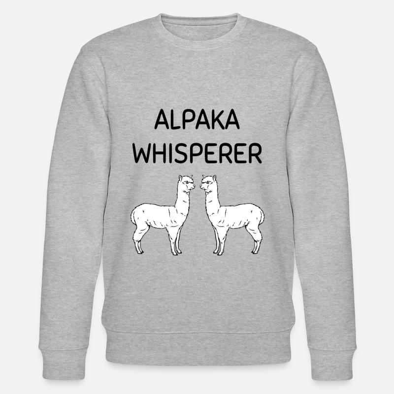 alpaga - Sweat bio CHANGER Stanley/Stella Unisexe - gris chiné