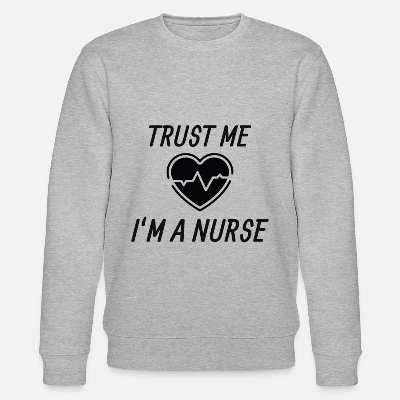 Infirmière - Sweat bio CHANGER Stanley/Stella Unisexe - gris chiné