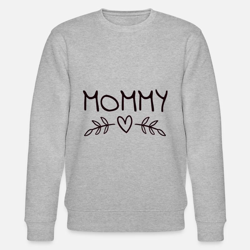 Mama - Stanley/Stella Unisex Bio-Sweatshirt CHANGER  - Grau meliert