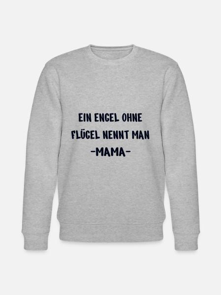 Mama - Stanley/Stella Unisex Bio-Sweatshirt CHANGER  - Grau meliert