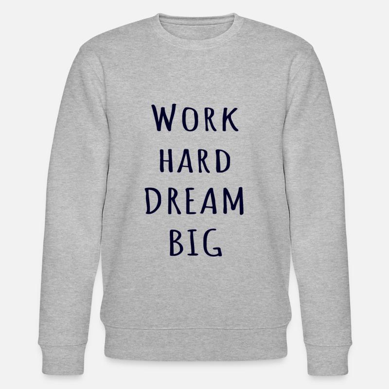 Motivation Spruch - Sweat bio CHANGER Stanley/Stella Unisexe - gris chiné