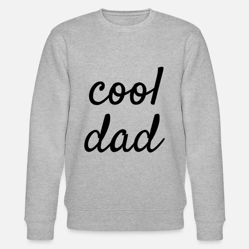 cool dad - Stanley/Stella Unisex Bio-Sweatshirt CHANGER  - Grau meliert