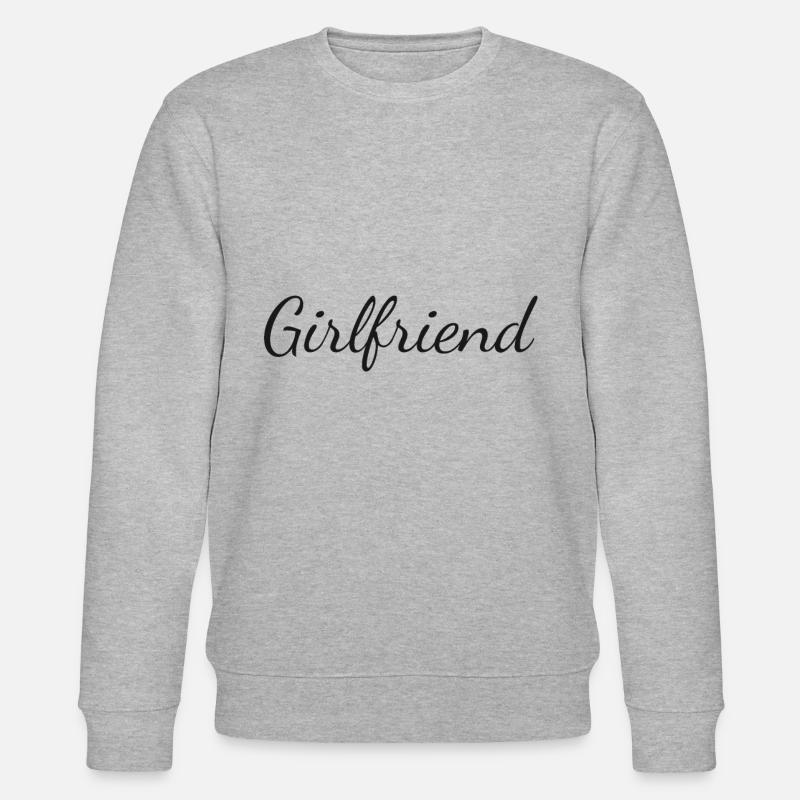 Freundin girlfriend - Stanley/Stella Unisex Bio-Sweatshirt CHANGER  - Grau meliert