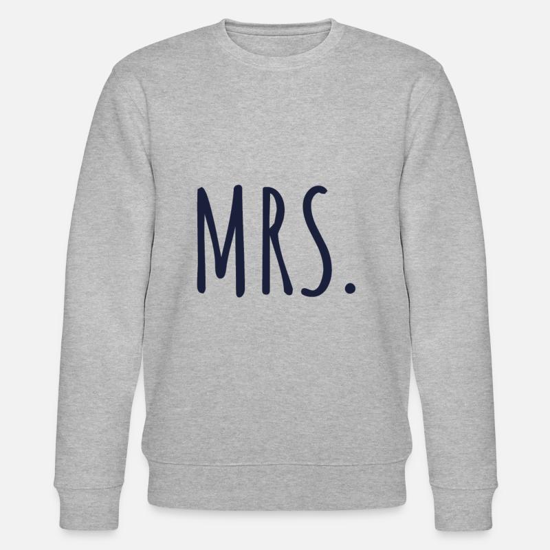 M. et Mme. - Sweat bio CHANGER Stanley/Stella Unisexe - gris chiné