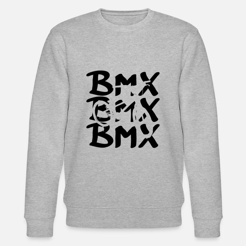 BMX - Stanley/Stella Unisex Bio-Sweatshirt CHANGER  - Grau meliert