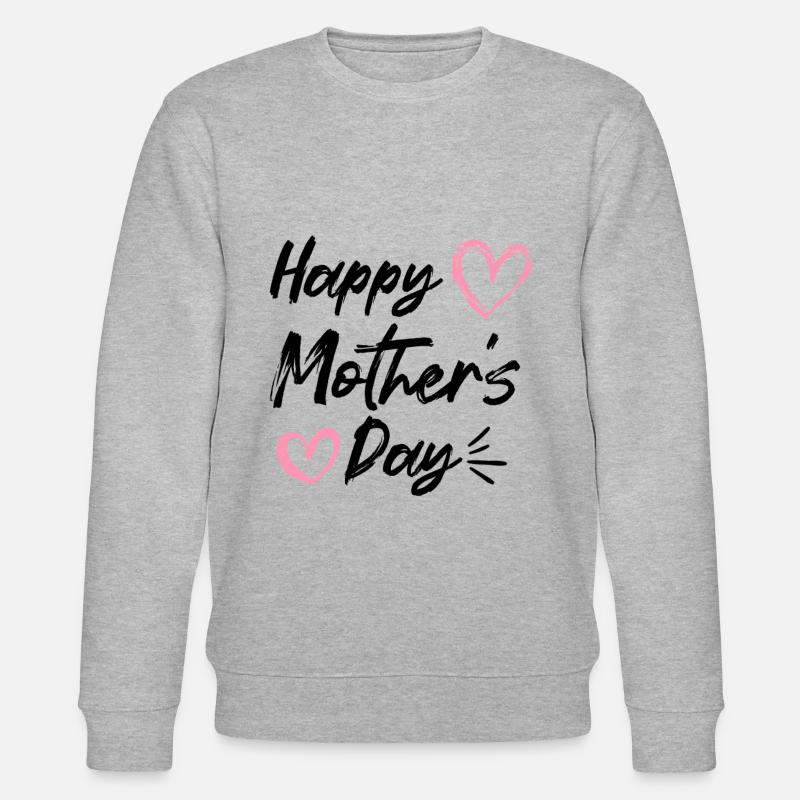 Fête des Mères Cadeau - Sweat bio CHANGER Stanley/Stella Unisexe - gris chiné