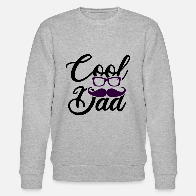 Cool papa - Sweat bio CHANGER Stanley/Stella Unisexe - gris chiné