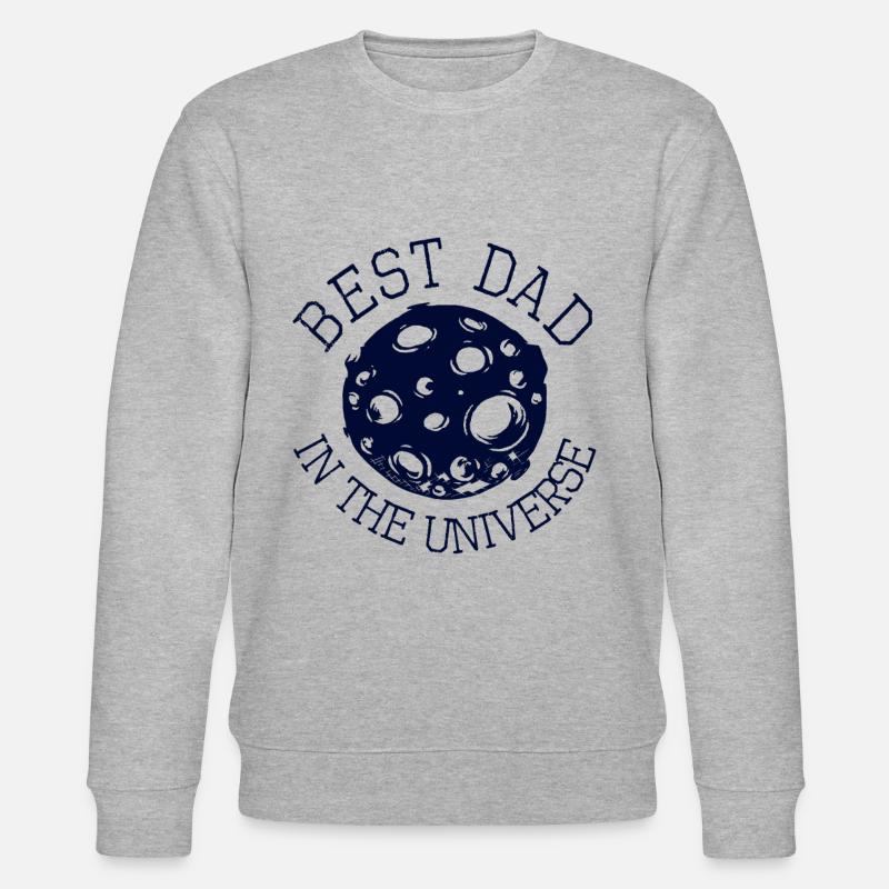best dad - Stanley/Stella Unisex Bio-Sweatshirt CHANGER  - Grau meliert