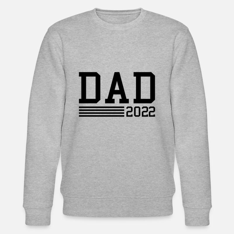 Dad 2022 - Stanley/Stella CHANGER Unisex Organic Sweatshirt - heather grey