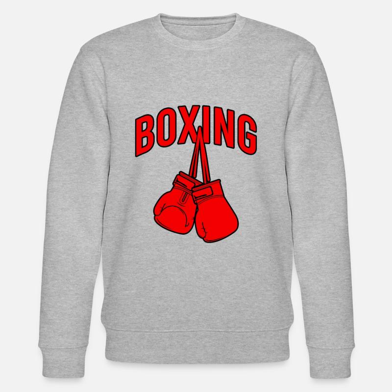 Boxe - Sweat bio CHANGER Stanley/Stella Unisexe - gris chiné