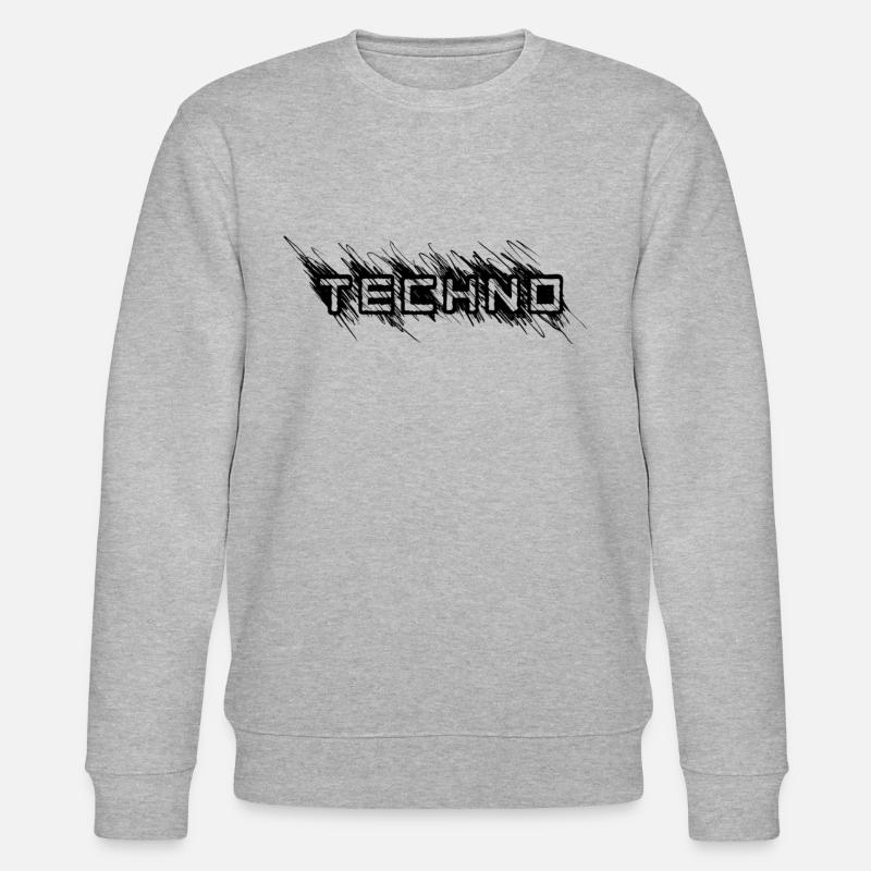 Techno - Stanley/Stella Unisex Bio-Sweatshirt CHANGER  - Grau meliert