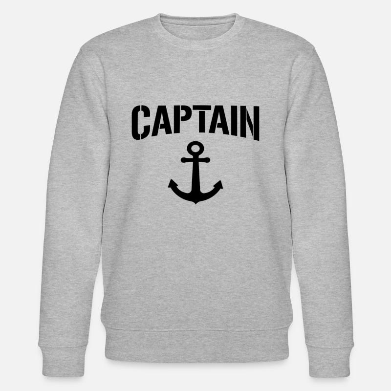 Kapitän Captain - Stanley/Stella Unisex Bio-Sweatshirt CHANGER  - Grau meliert
