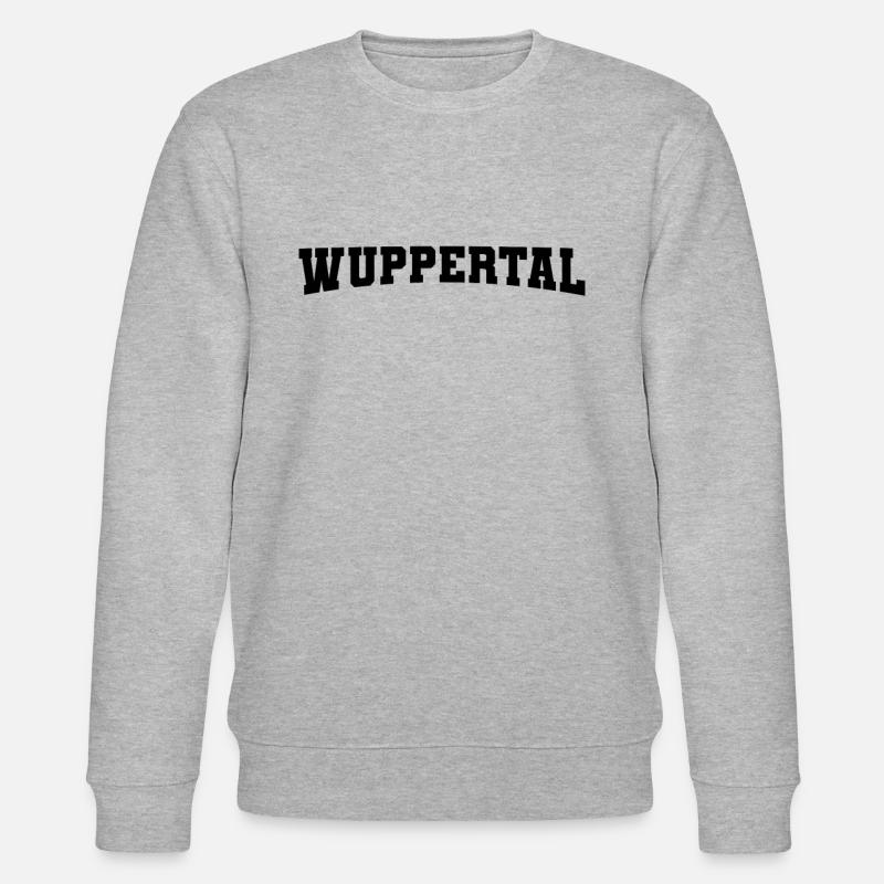 Wuppertal - Stanley/Stella Unisex Bio-Sweatshirt CHANGER  - Grau meliert