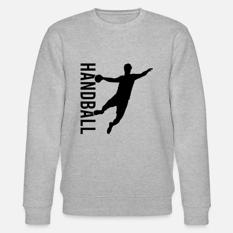 Handball - Stanley/Stella Unisex Bio-Sweatshirt CHANGER  - Grau meliert