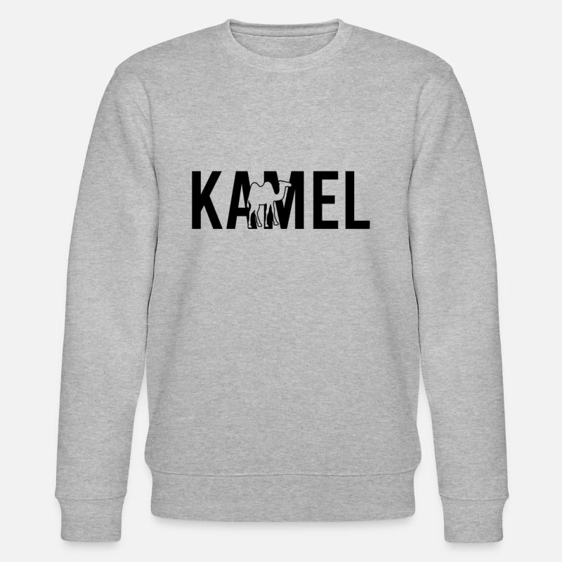 Kamel - Stanley/Stella Unisex Bio-Sweatshirt CHANGER  - Grau meliert
