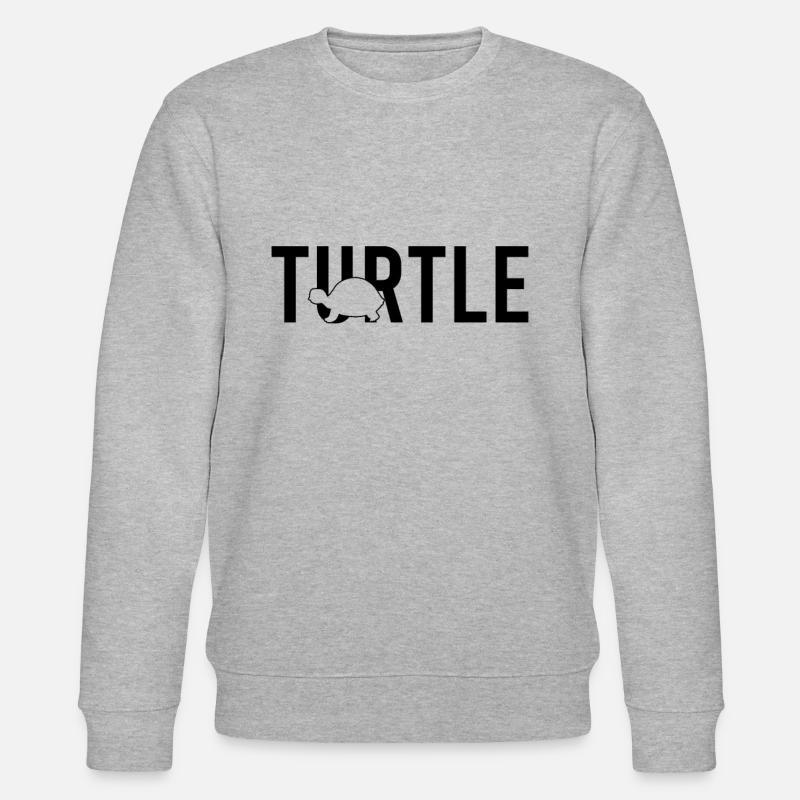 Turtle turtle - Stanley/Stella CHANGER Unisex Organic Sweatshirt - heather grey