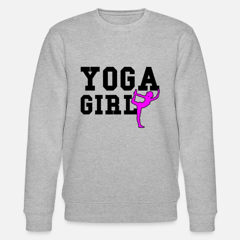 fille de yoga - Sweat bio CHANGER Stanley/Stella Unisexe - gris chiné
