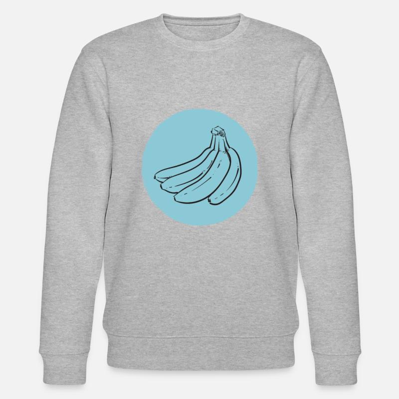 Banane - Sweat bio CHANGER Stanley/Stella Unisexe - gris chiné