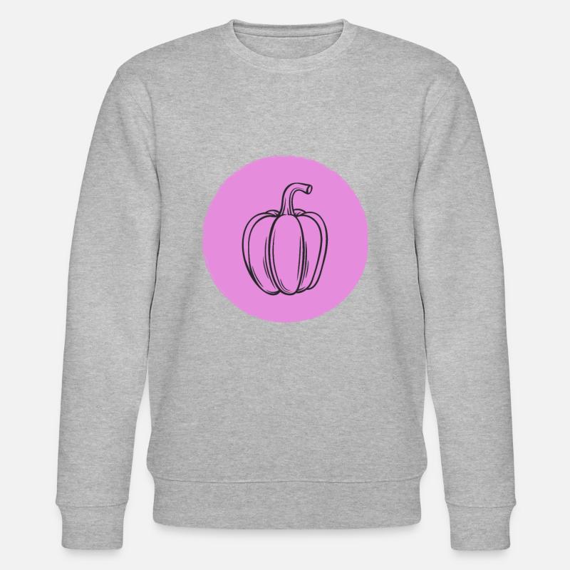 Paprika - Stanley/Stella Unisex Bio-Sweatshirt CHANGER  - Grau meliert