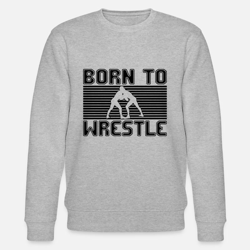 lutte lutte - Sweat bio CHANGER Stanley/Stella Unisexe - gris chiné