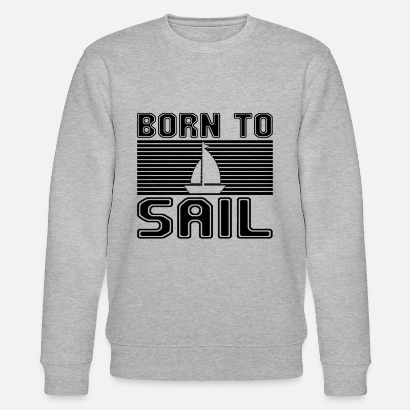 Sail - Stanley/Stella CHANGER Unisex Organic Sweatshirt - heather grey