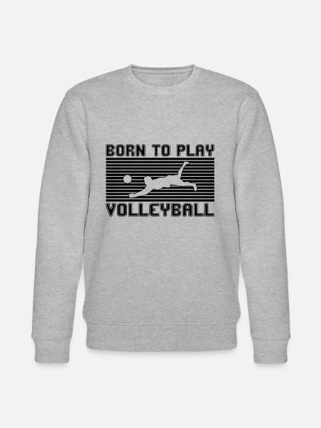 Volleyball - Stanley/Stella CHANGER Unisex Organic Sweatshirt - heather grey
