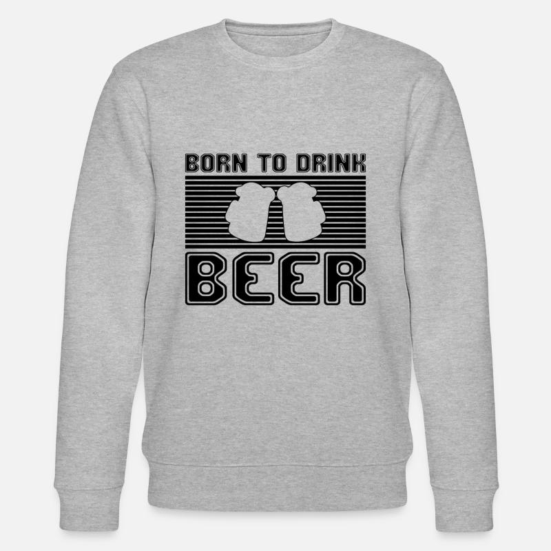 bier - Stanley/Stella Unisex Bio-Sweatshirt CHANGER  - Grau meliert