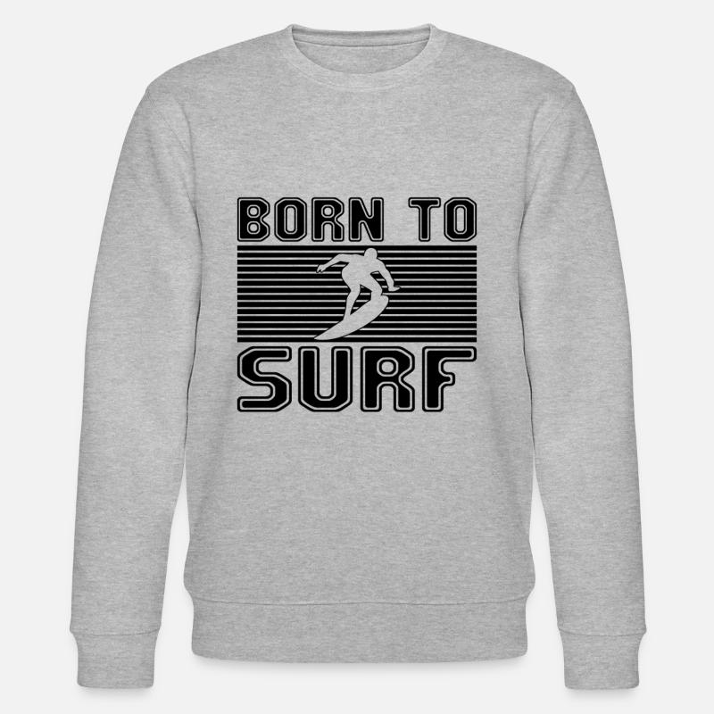 Surf - Sweat bio CHANGER Stanley/Stella Unisexe - gris chiné