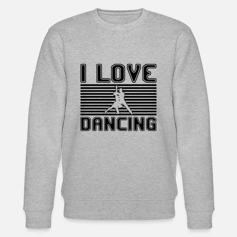 J’adore danser - Sweat bio CHANGER Stanley/Stella Unisexe - gris chiné