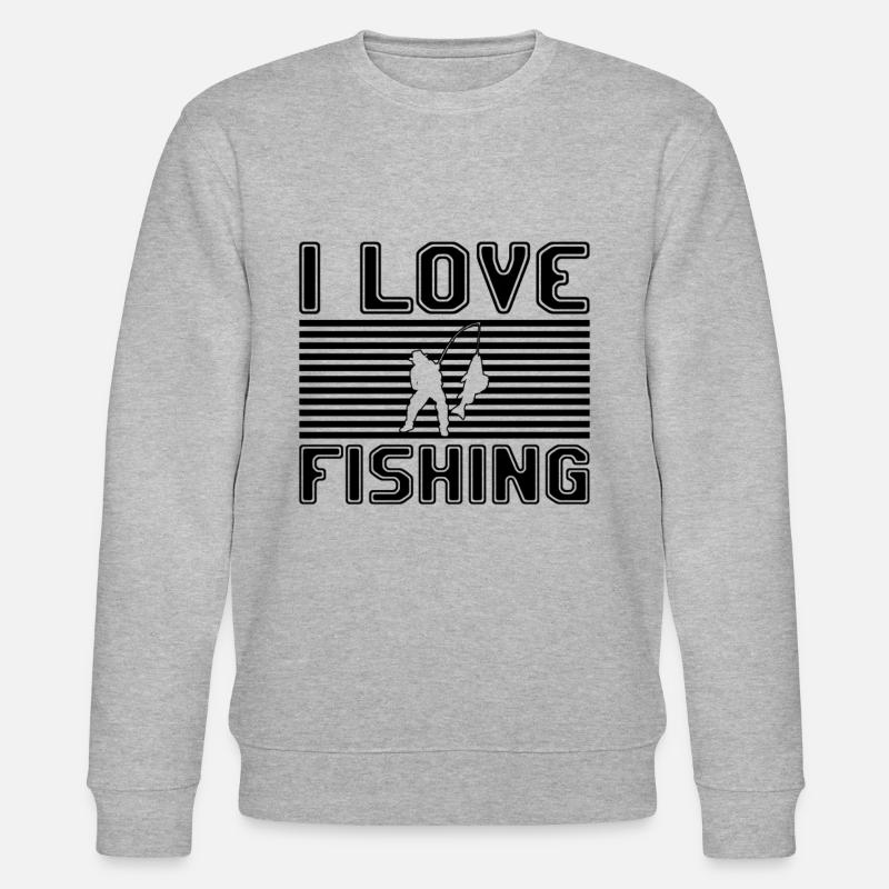 J’adore la pêche - Sweat bio CHANGER Stanley/Stella Unisexe - gris chiné