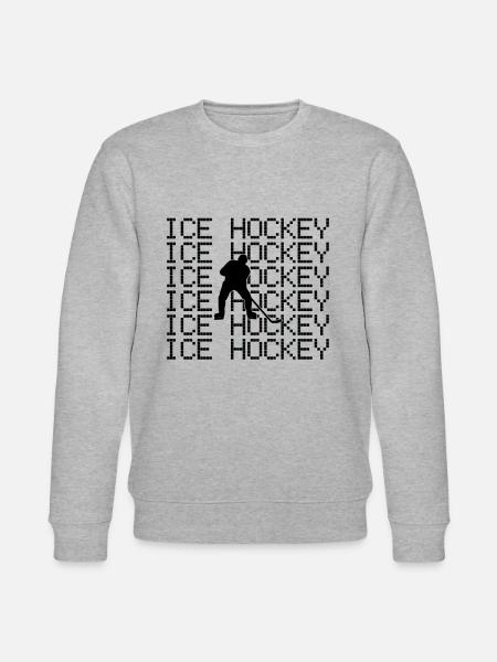 Eishockey - Stanley/Stella Unisex Bio-Sweatshirt CHANGER  - Grau meliert