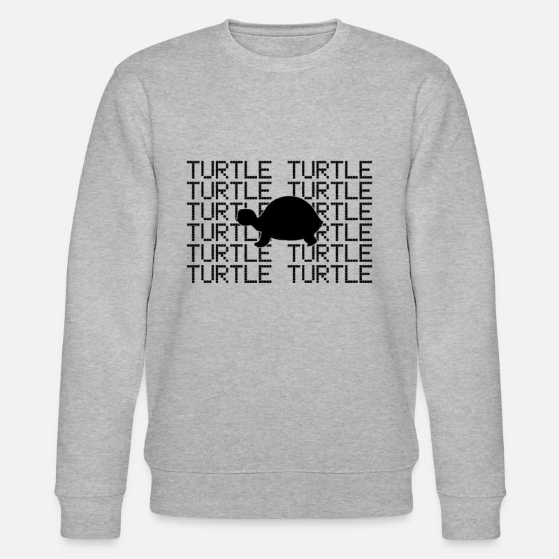 Turtle - Stanley/Stella CHANGER Unisex Organic Sweatshirt - heather grey