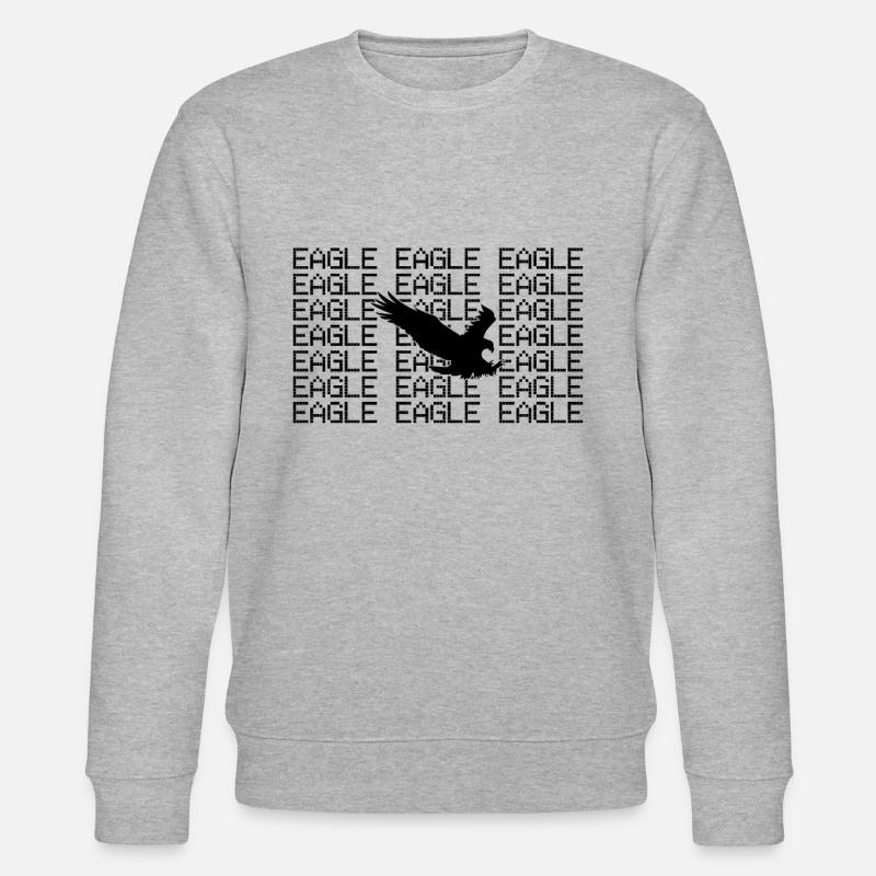 Eagle - Stanley/Stella CHANGER Unisex Organic Sweatshirt - heather grey