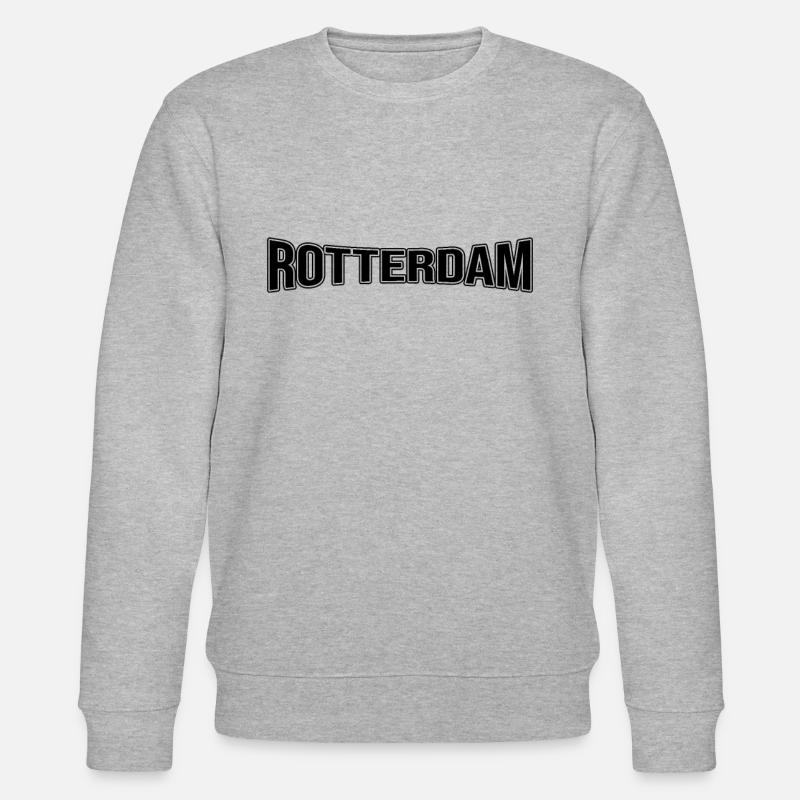 Rotterdam - Sweat bio CHANGER Stanley/Stella Unisexe - gris chiné