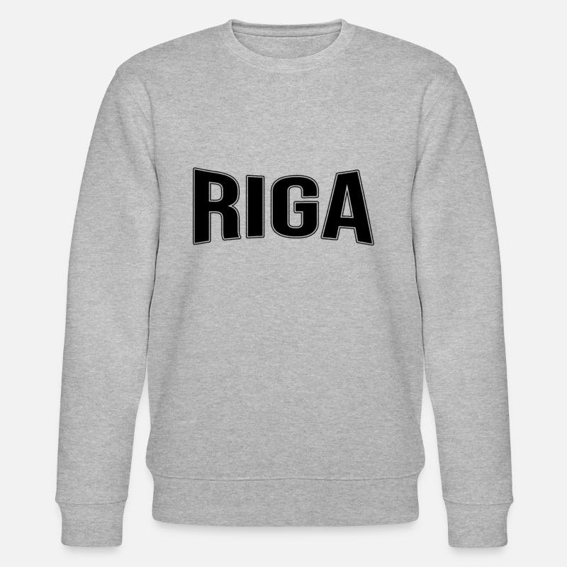 Riga - Stanley/Stella CHANGER Unisex Organic Sweatshirt - heather grey
