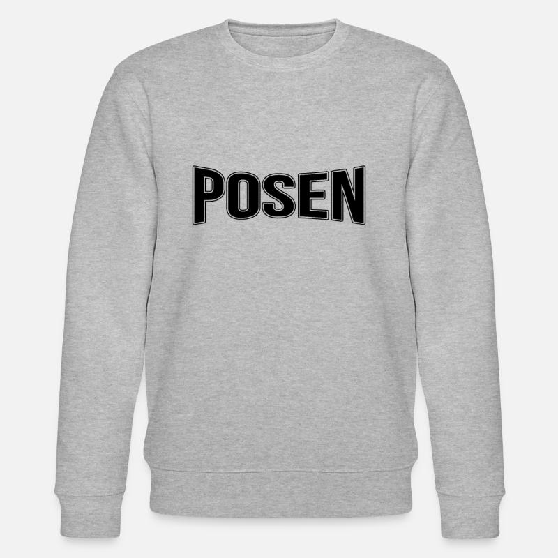 Poser - Sweat bio CHANGER Stanley/Stella Unisexe - gris chiné